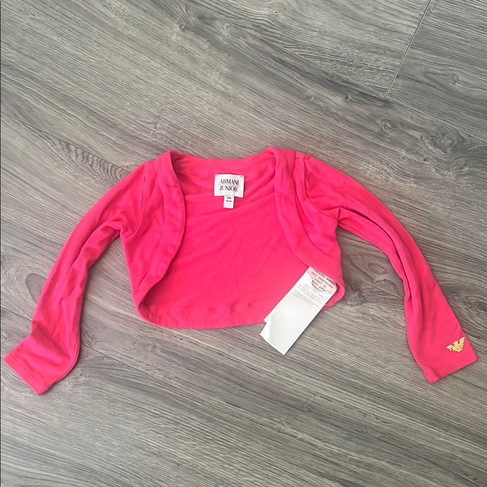 Armani Junior Pink Blazer for Kids